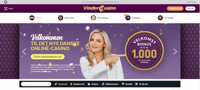 Vinder Casino prom